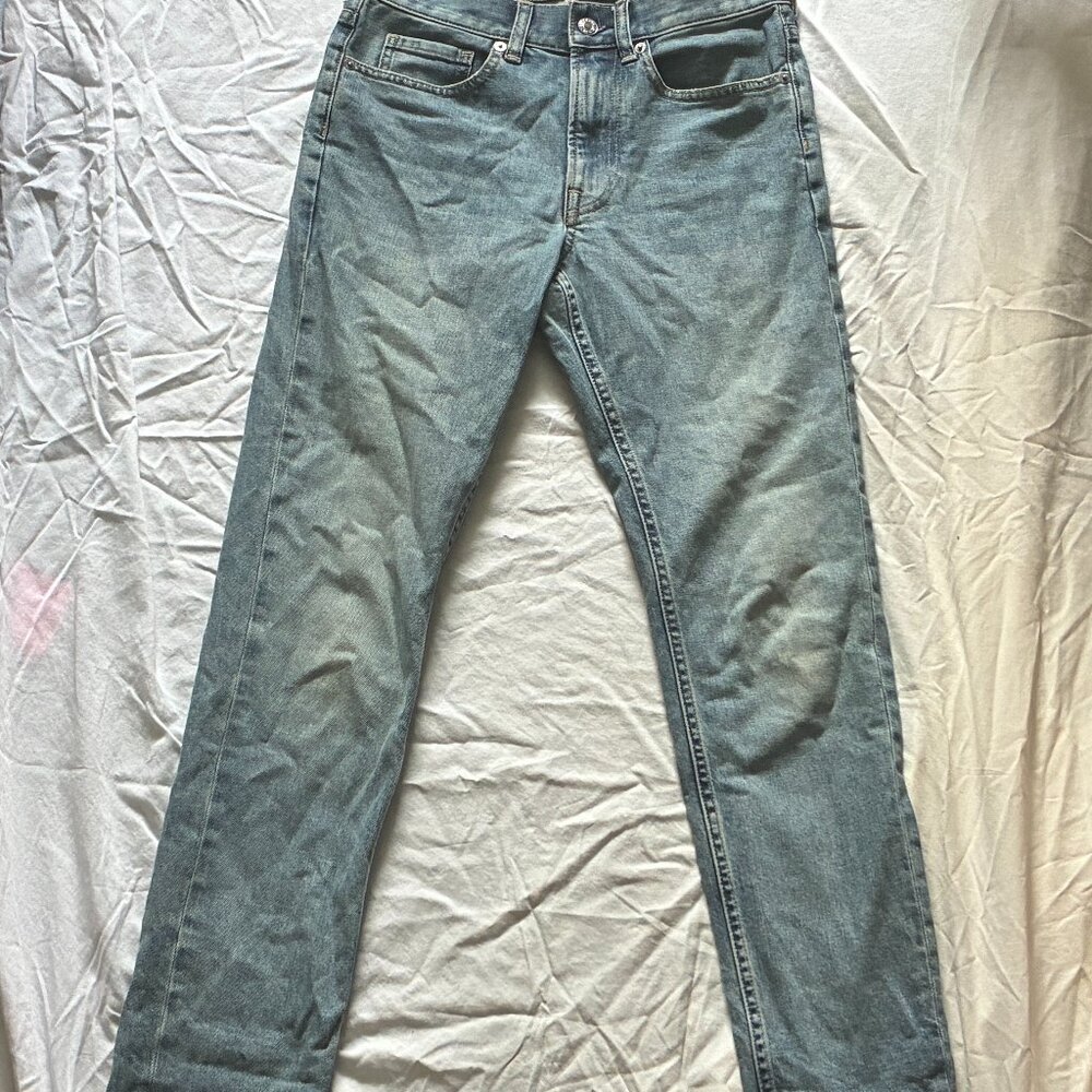 Men's Everlane Light Blue Eco-Friendly Slim-fit Jeans (28/30)